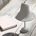 Sleek Polished Iron LED Nordic Portable Hat Table Lamp for Modern Decor