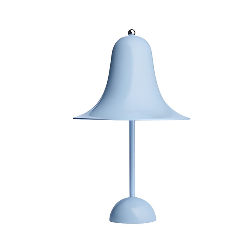 Sleek Polished Iron LED Nordic Portable Hat Table Lamp for Modern Decor