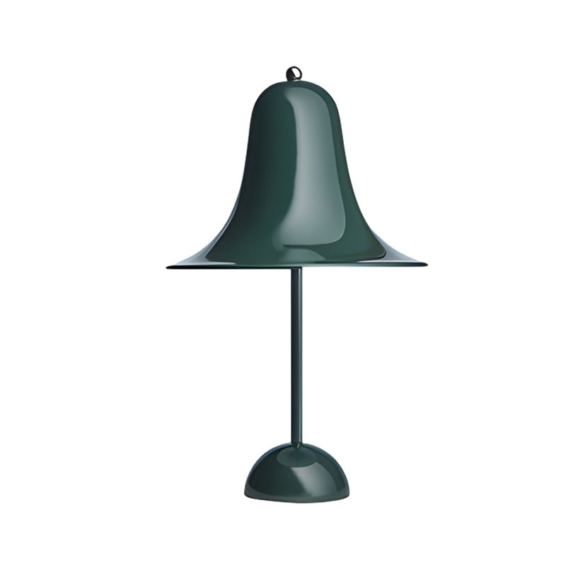 Sleek Polished Iron LED Nordic Portable Hat Table Lamp for Modern Decor