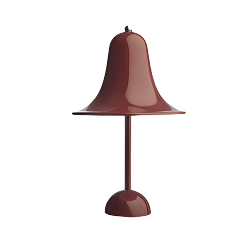 Sleek Polished Iron LED Nordic Portable Hat Table Lamp for Modern Decor