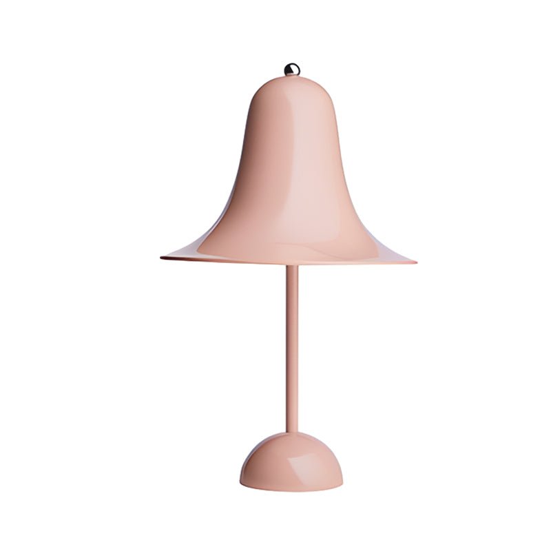 Sleek Polished Iron LED Nordic Portable Hat Table Lamp for Modern Decor