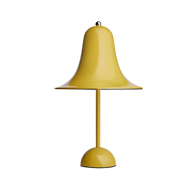 Sleek Polished Iron LED Nordic Portable Hat Table Lamp for Modern Decor