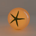 Contemporary White Ceramic Pomodoro Table Lamp for Office and Living Room