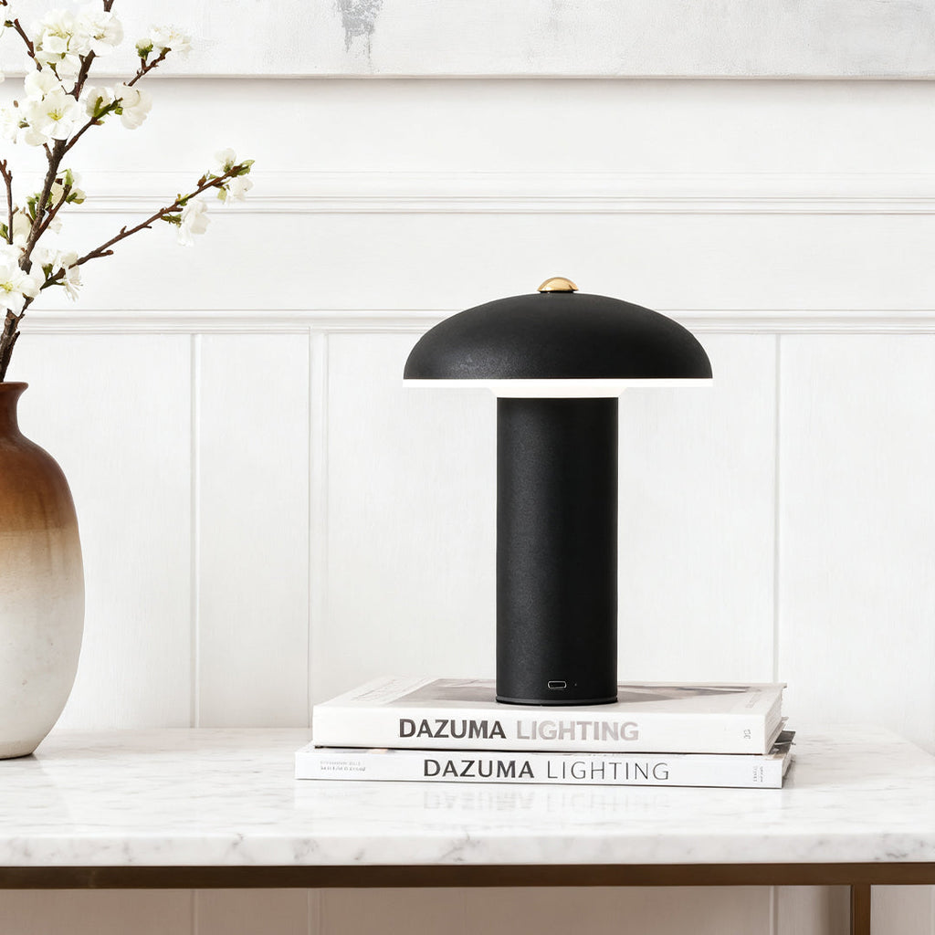 Modern Dimmable LED Table Lamp in Stylish Iron and Acrylic for Bedroom