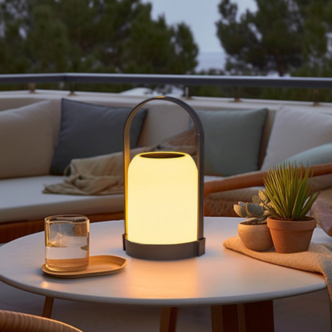 Portable Solar-Powered Waterproof LED Lantern for Outdoor Activities