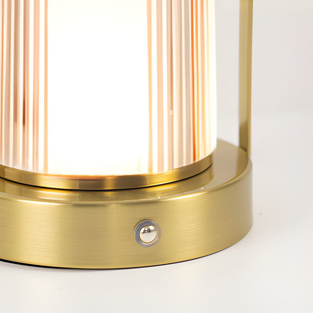 Stylish Rechargeable Touch-Control LED Lantern for Indoor/Outdoor Use