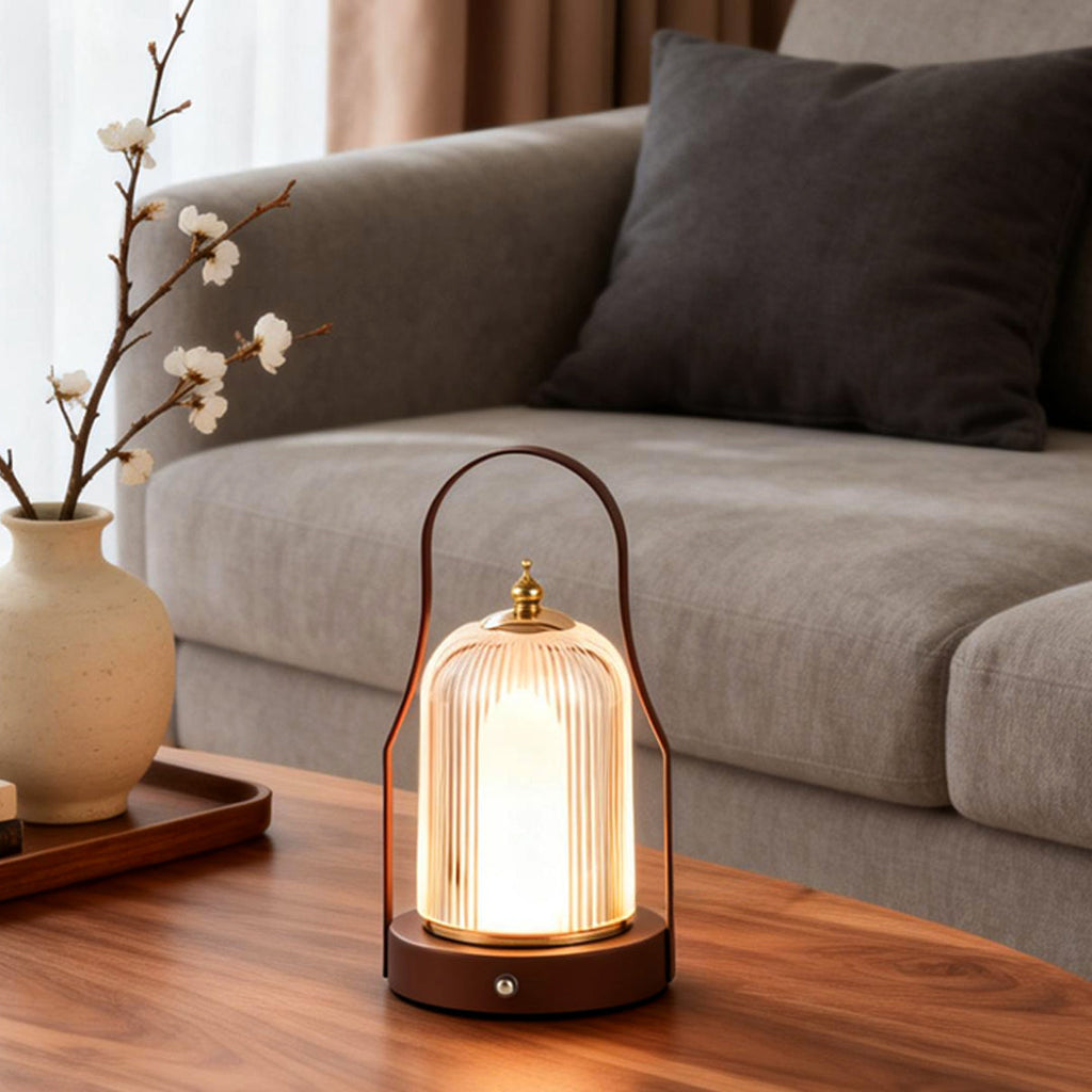 Stylish Rechargeable Touch-Control LED Lantern for Indoor/Outdoor Use