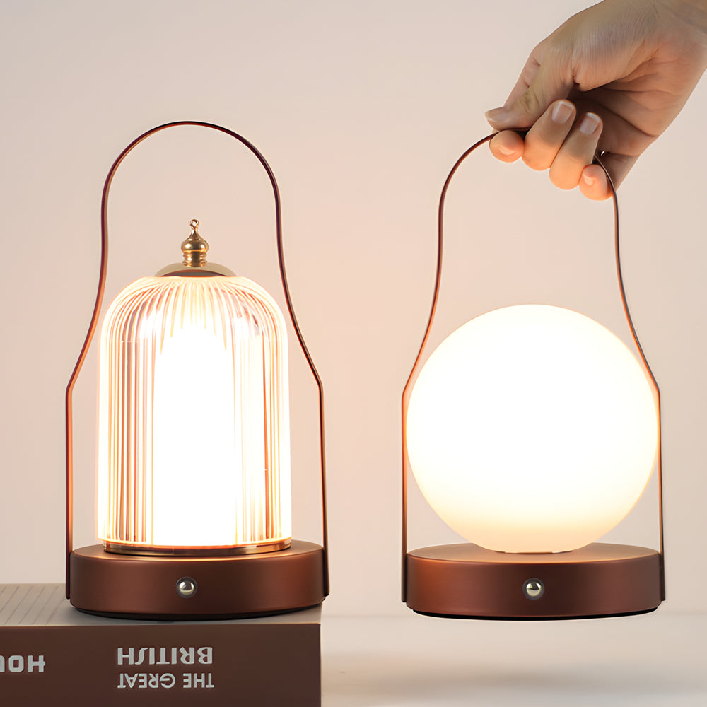 Stylish Rechargeable Touch-Control LED Lantern for Indoor/Outdoor Use