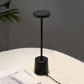 Modern Portable Rechargeable LED Table Lamp in Sleek White for Bedroom