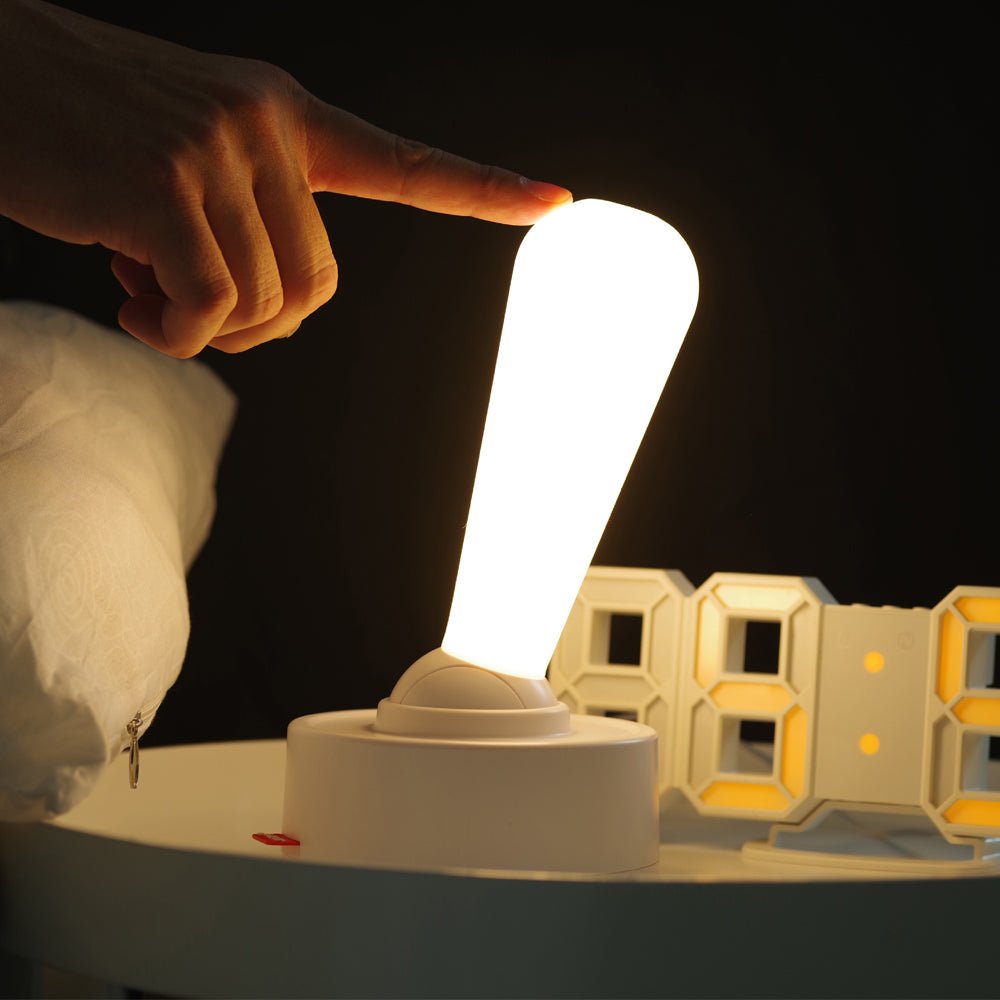 Warm Glow Portable USB Night Light with Modern Toggle Switch for Bedroom