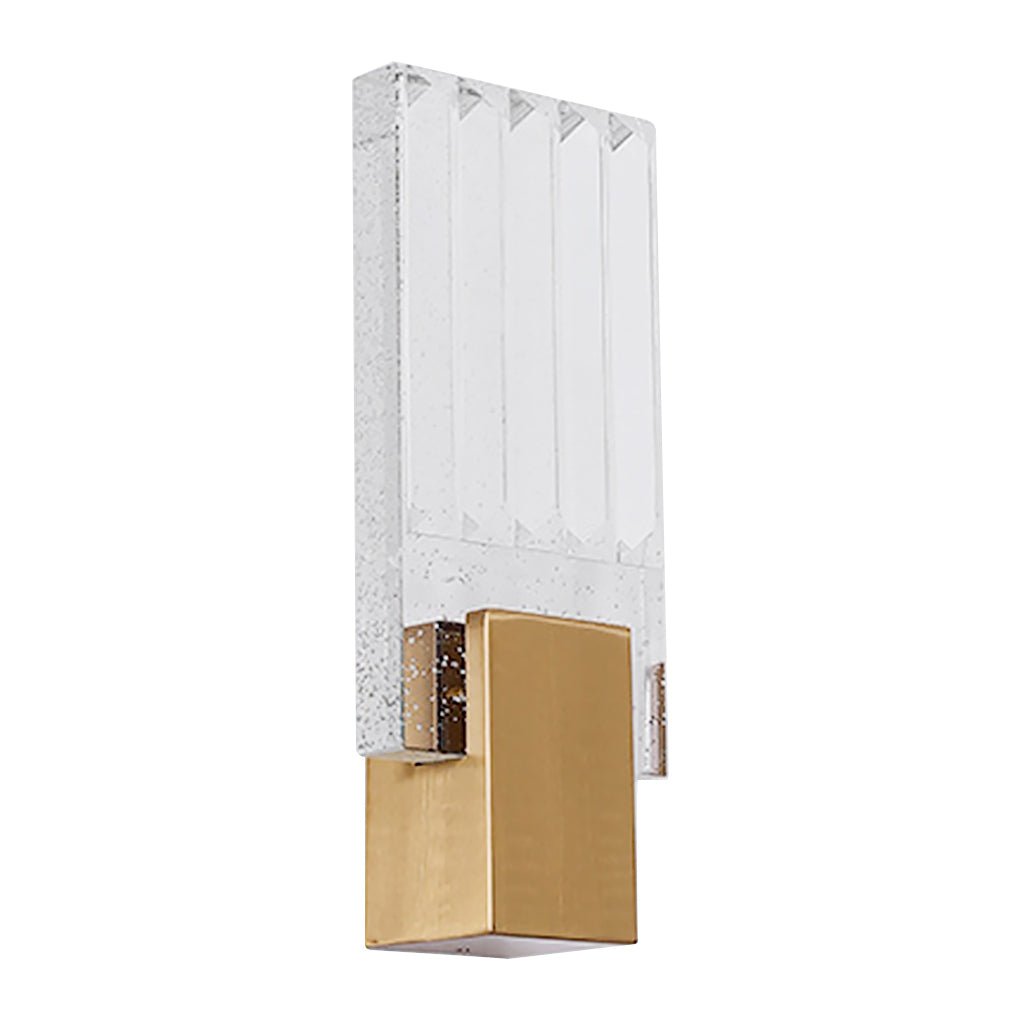 Postmodern Minimalist LED Crystal Wall Sconces for Aisle or Bedside