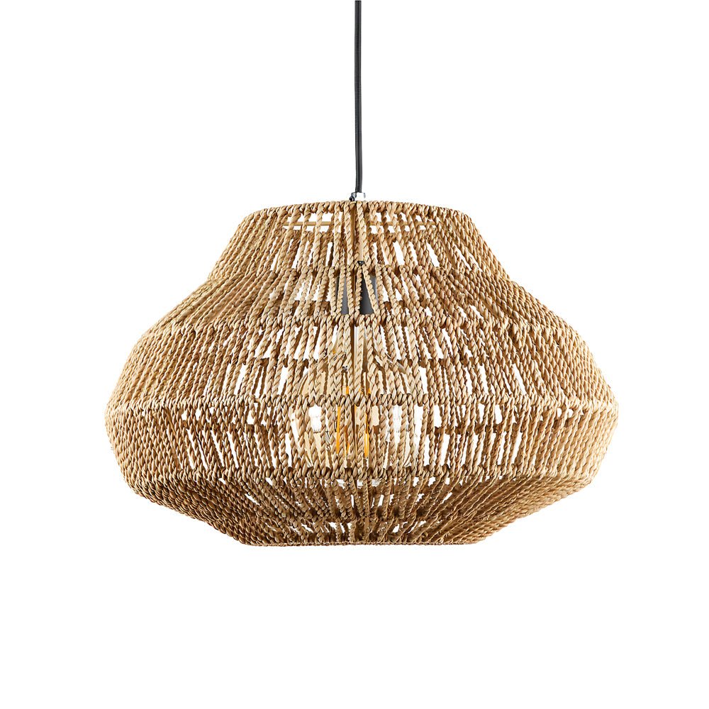 Creative Rattan Chandelier Pendant Light in Japanese Style for Dining Room
