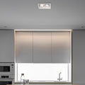Modern Adjustable Rectangular Recessed Spotlight Fixture for Ceiling Lighting