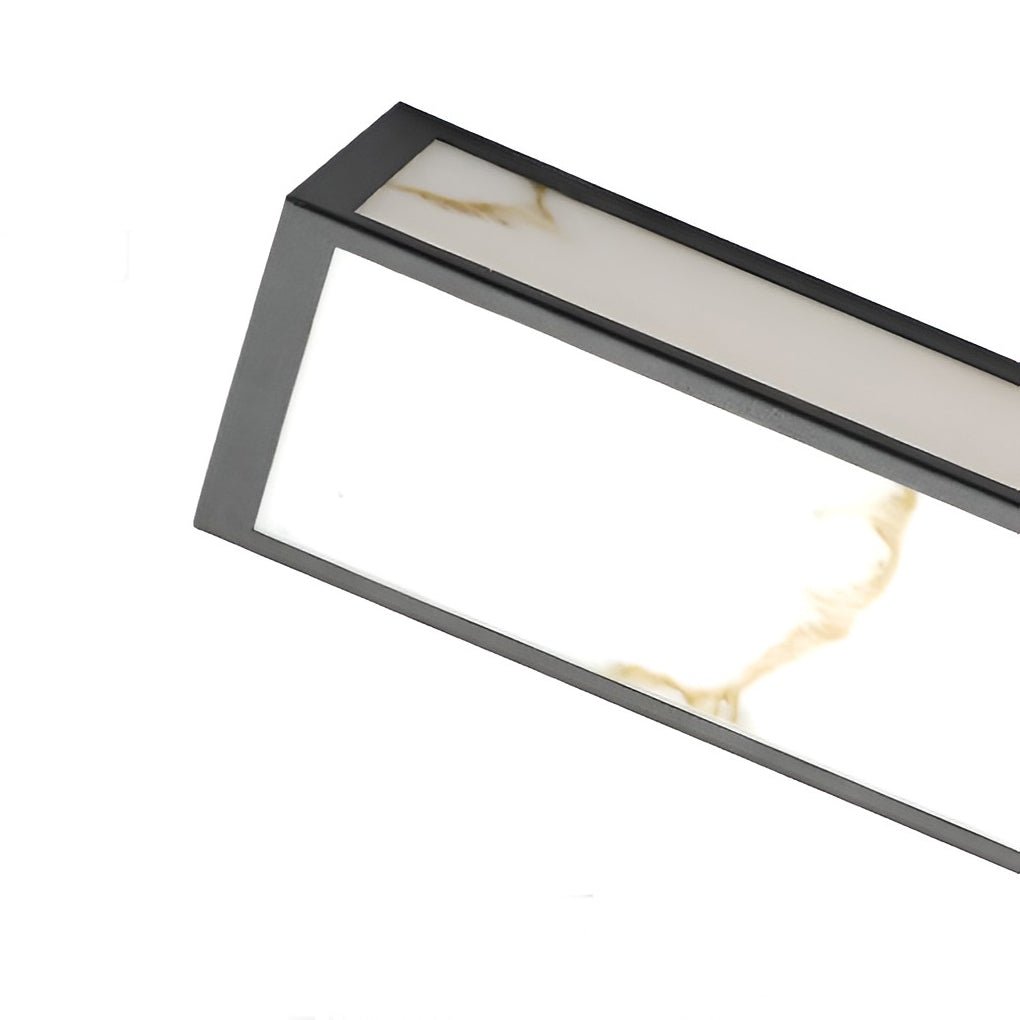 Sleek Black Metal LED Outdoor Wall Light - Waterproof Fixture for Exteriors