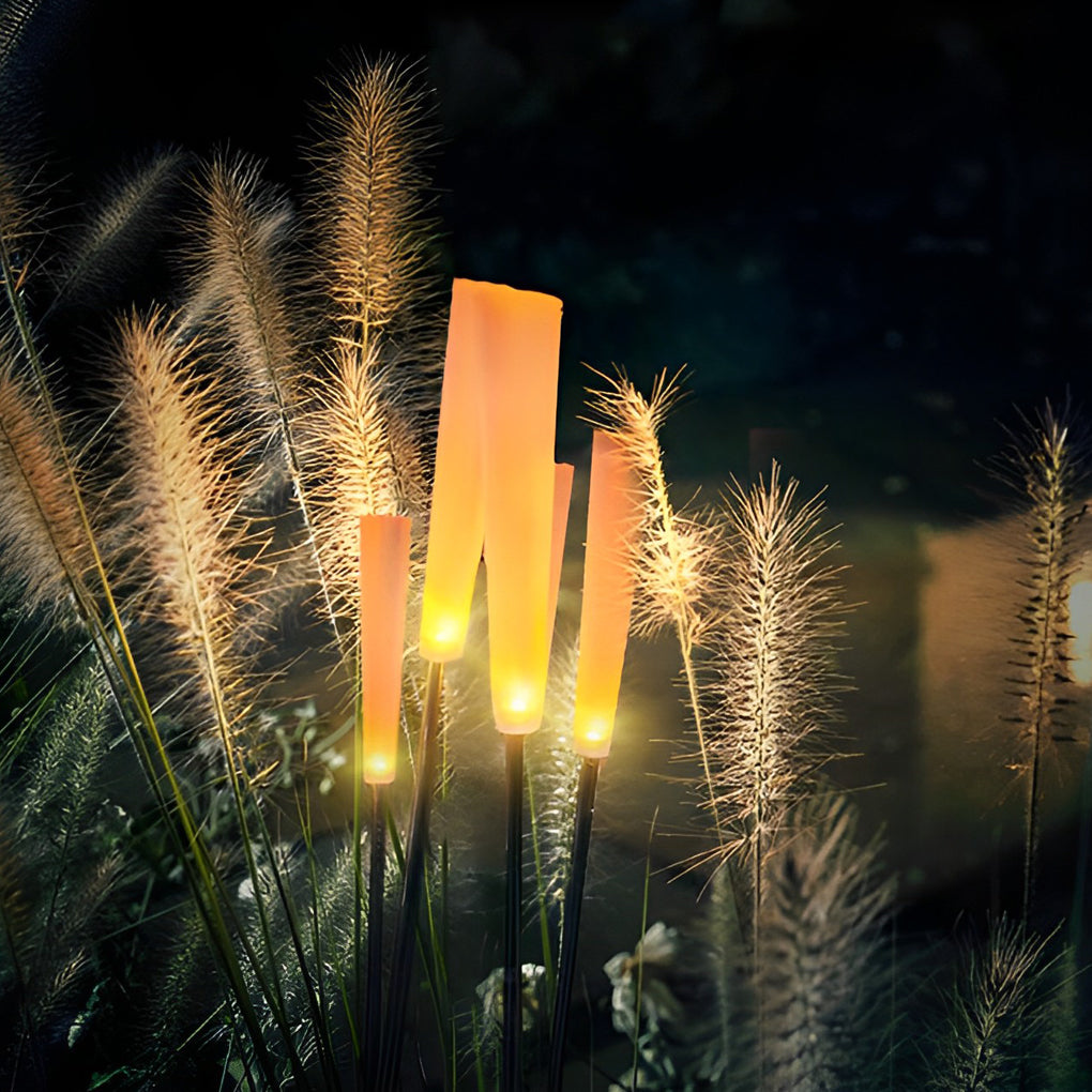 Modern Waterproof Acrylic Reed Lights for Outdoor Landscape Lighting
