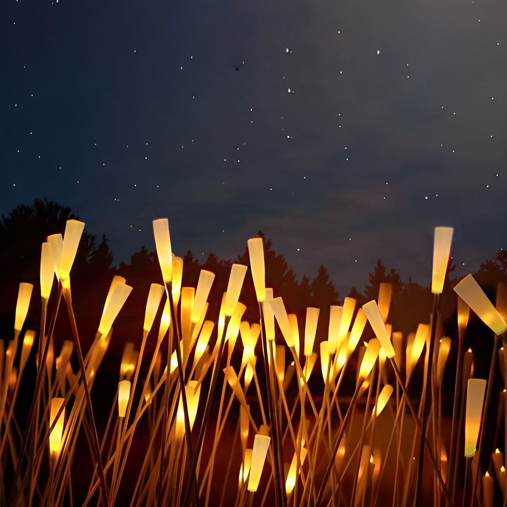 Waterproof Acrylic Reed Lights for Outdoor Landscape Lighting Decor