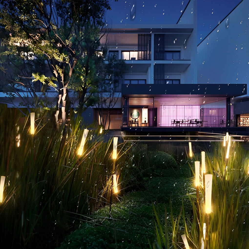 Modern Waterproof Acrylic Reed Lights for Outdoor Landscape Lighting