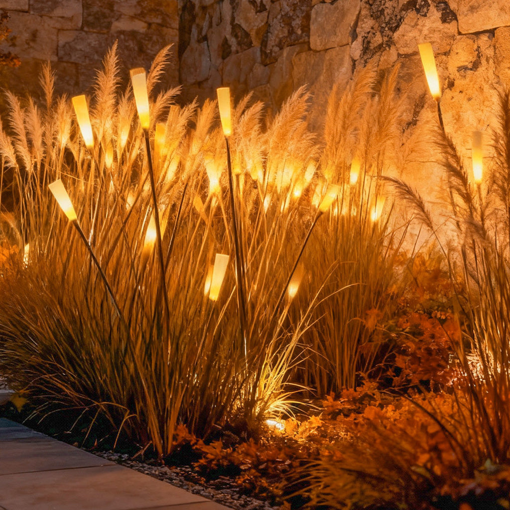 Modern Waterproof Acrylic Reed Lights for Outdoor Landscape Lighting