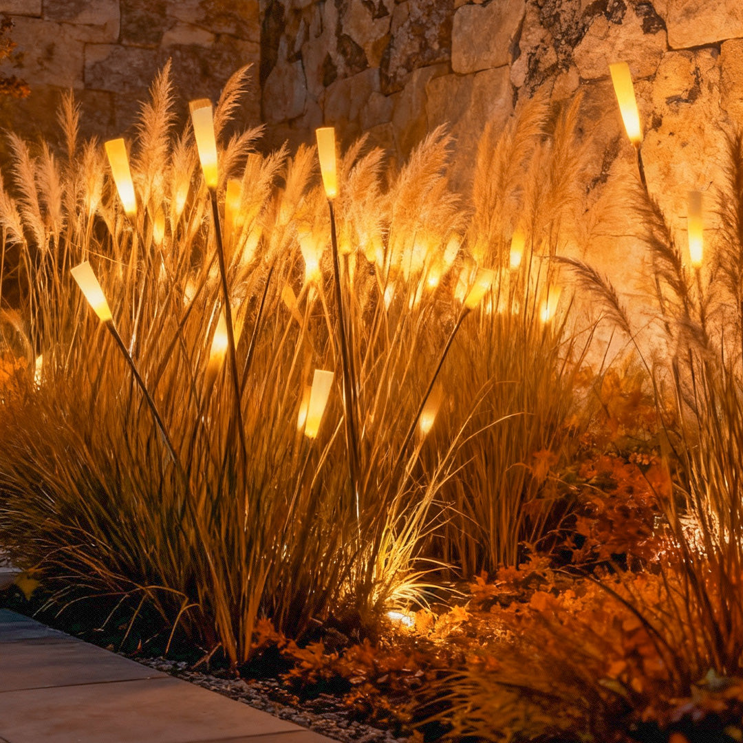 Modern Waterproof Acrylic Reed Lights for Outdoor Landscape Lighting