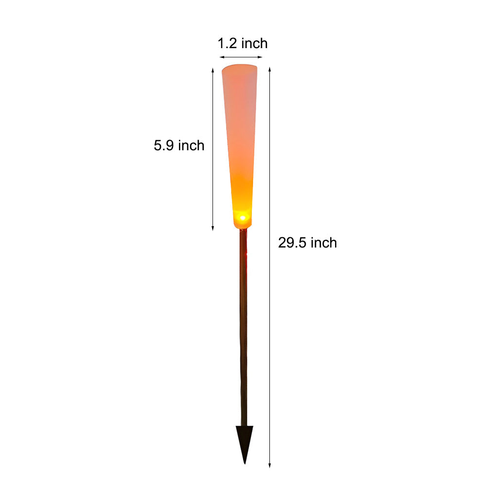 Modern Waterproof Acrylic Reed Lights for Outdoor Landscape Lighting