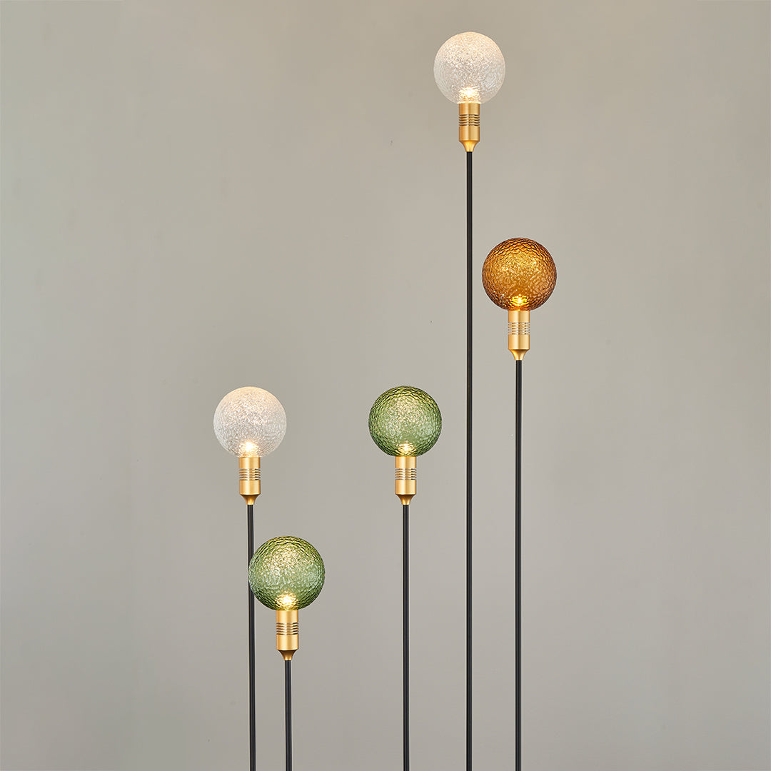 Round Reed Outdoor Landscape Accent Light - Decorative Garden Fixture