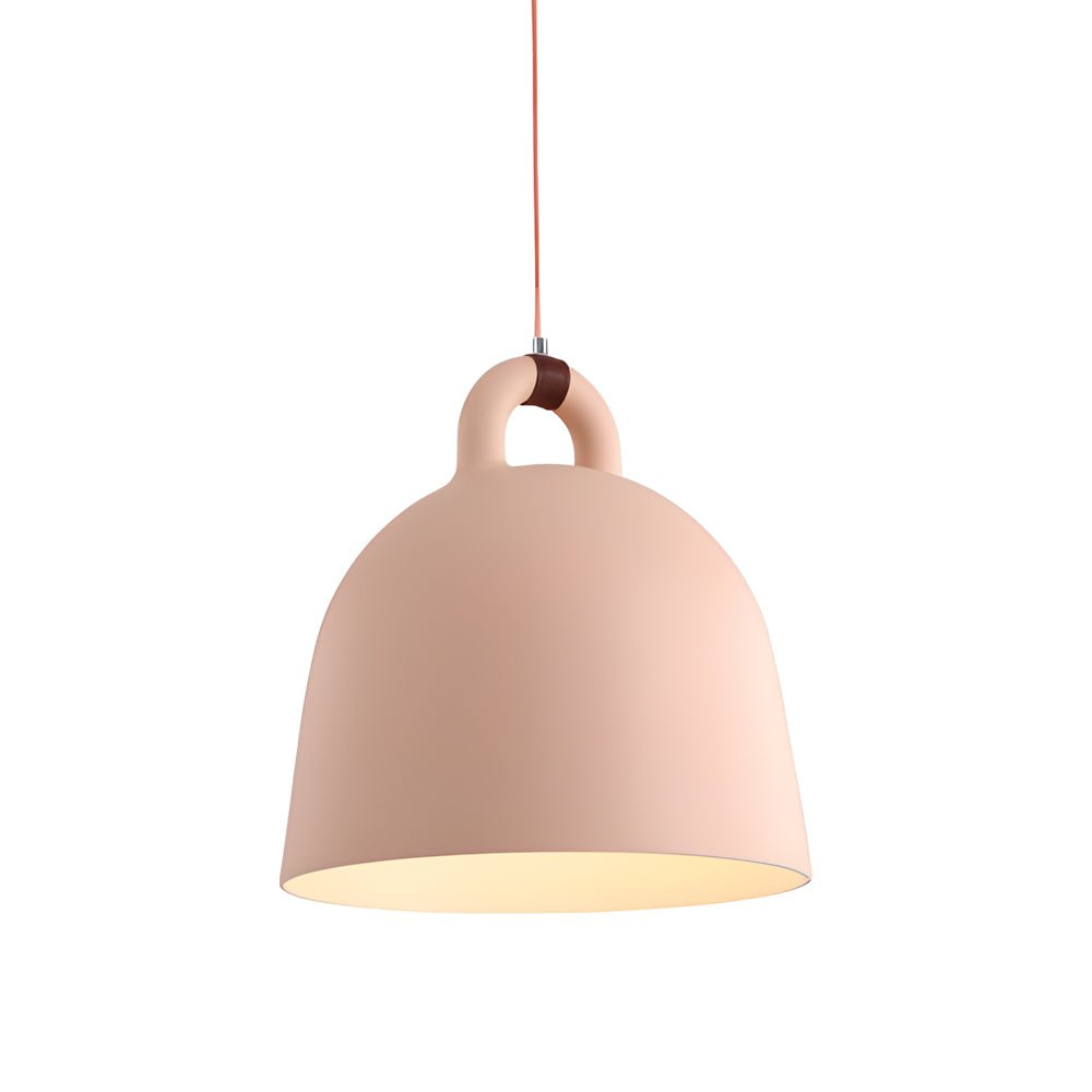 Minimalist Resin Semicircle Bell Chandelier for Nordic Style Interiors
