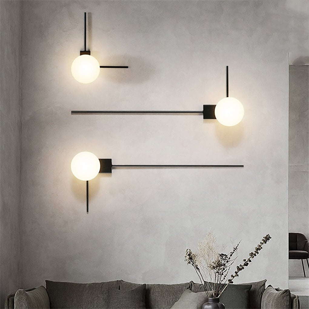 Vintage Nordic Industrial Warm White Wall Sconces for Living Room Decor