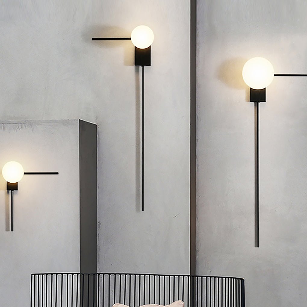 Vintage Nordic Industrial Warm White Wall Sconces for Living Room Decor