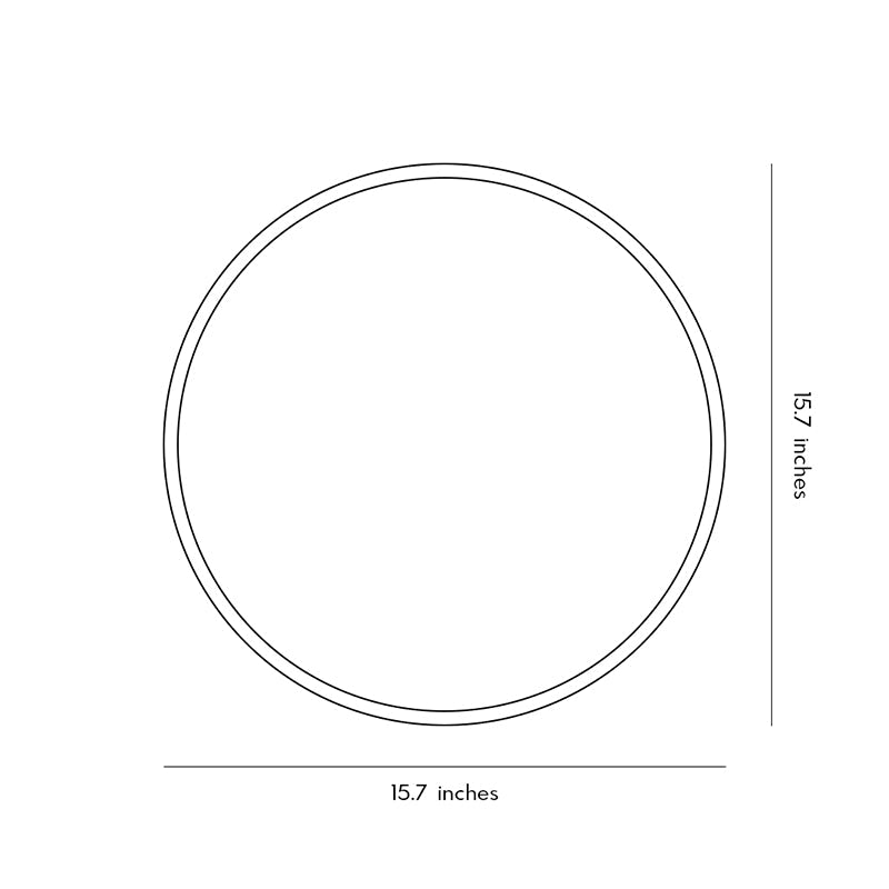 Modern Black RGB LED Ring Well Light Fixture for Home Decor Accent