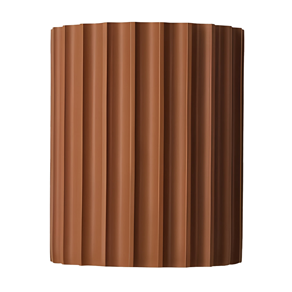 Nordic Ribbed Up and Down LED Wall Sconce for Living Room Bedroom