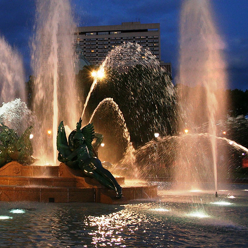 Stainless Steel Waterproof LED Water Fountain Light for Outdoor Decor