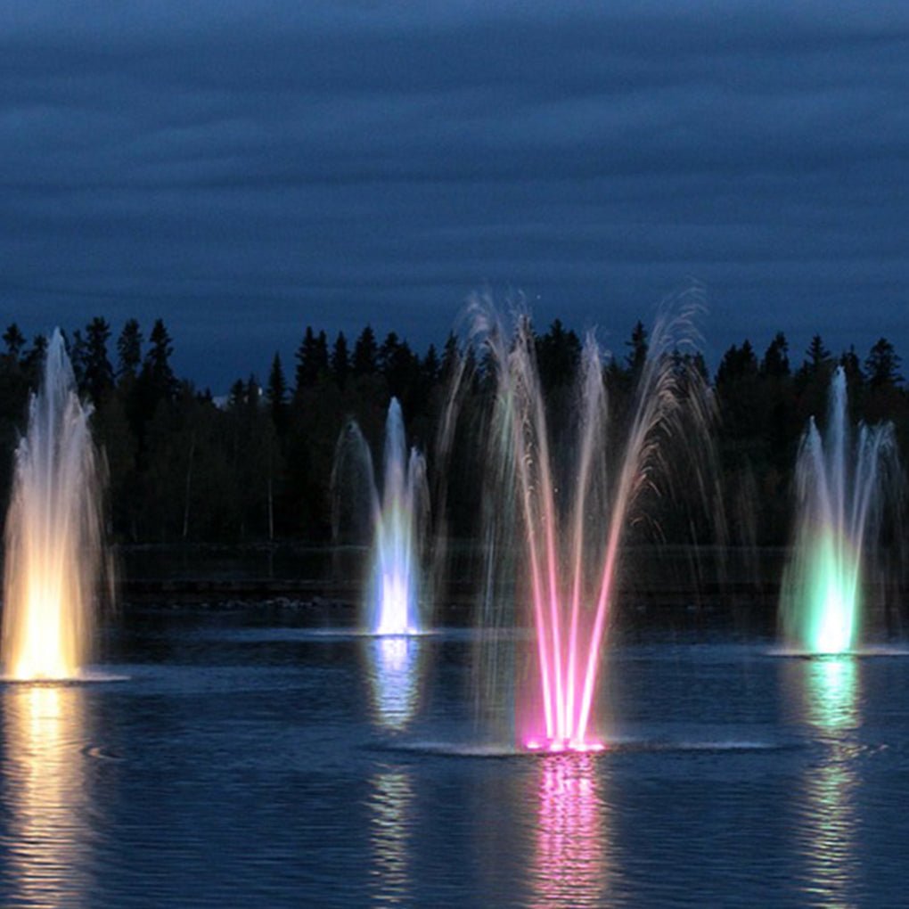 Stainless Steel Waterproof LED Water Fountain Light for Outdoor Decor