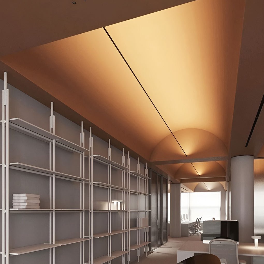 Modern Rotatable Smart COB Linear LED Light Fixture for Living Room