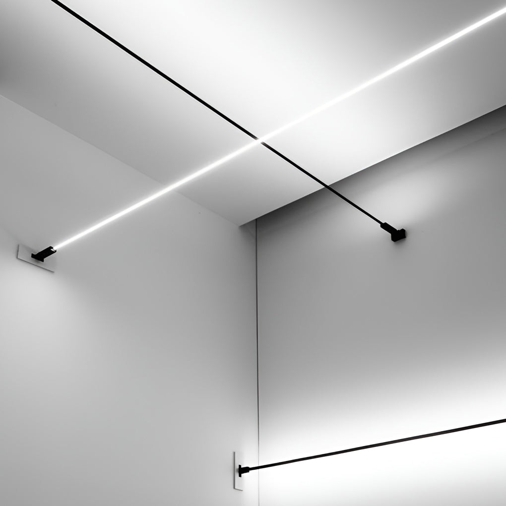 Rotatable Ultra-Thin Steel Linear LED Bar Light for Modern Spaces