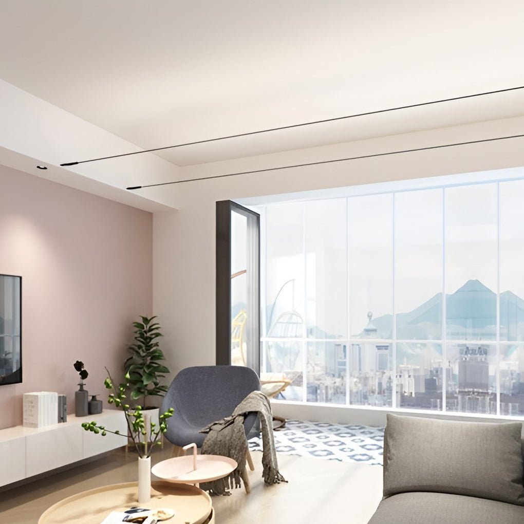 Modern Ultra-Thin Rotatable Steel LED Bar Light for Contemporary Spaces