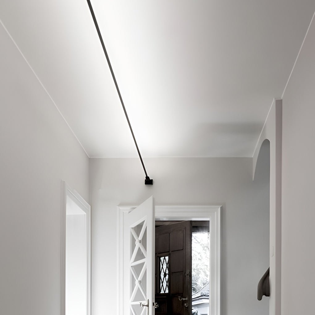 Rotatable Ultra-Thin Steel Linear LED Bar Light for Modern Spaces