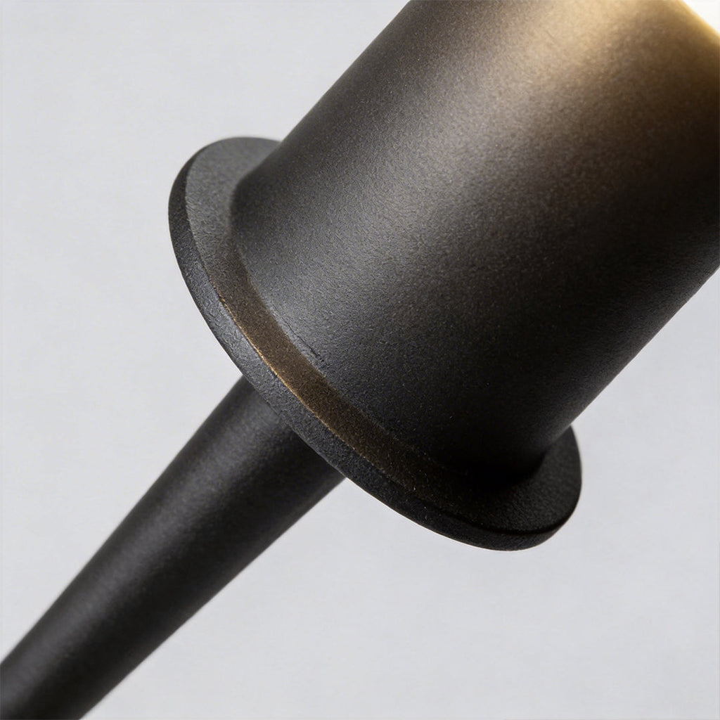 Elegant Round LED Bollard Lights with Spherical Lampshade for Outdoors