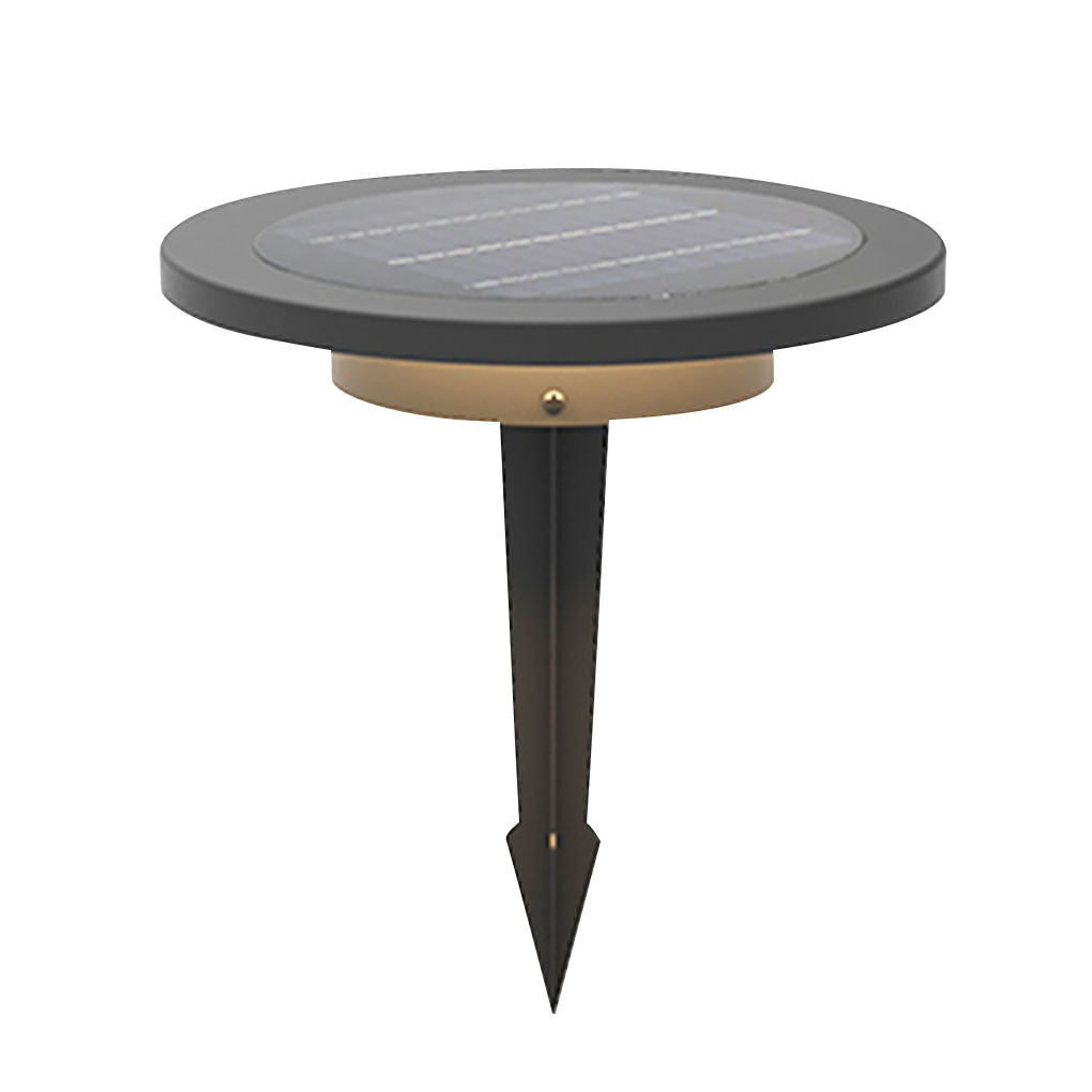 Modern Round LED Burying Lamp in Die-Cast Aluminum for Garden Pathway