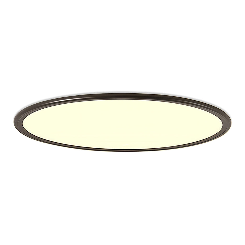 Sleek White Round Ultra-Thin LED Recessed Ceiling Light for Home Use
