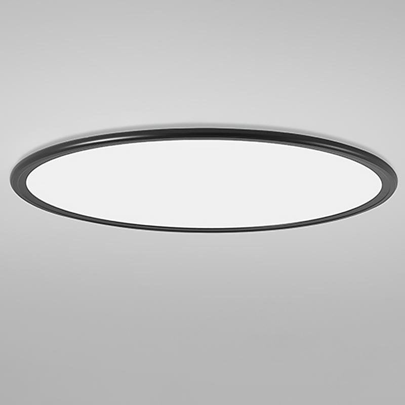 Sleek White Round Ultra-Thin LED Recessed Ceiling Light for Home Use