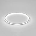 Modern White Acrylic LED Circle Ceiling Light Fixture for Home Decor