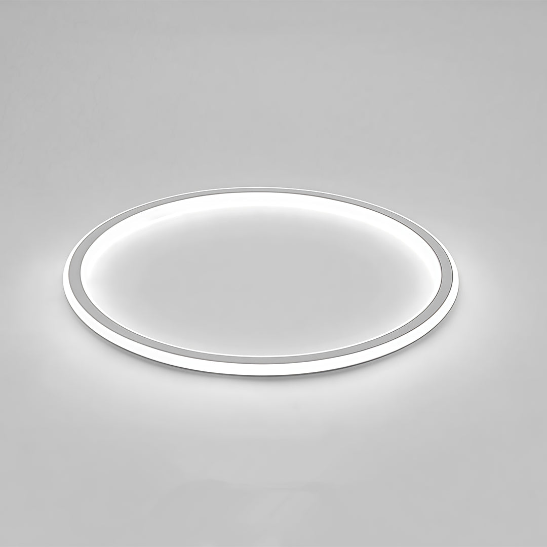 Modern White Acrylic LED Circle Ceiling Light Fixture for Home Decor