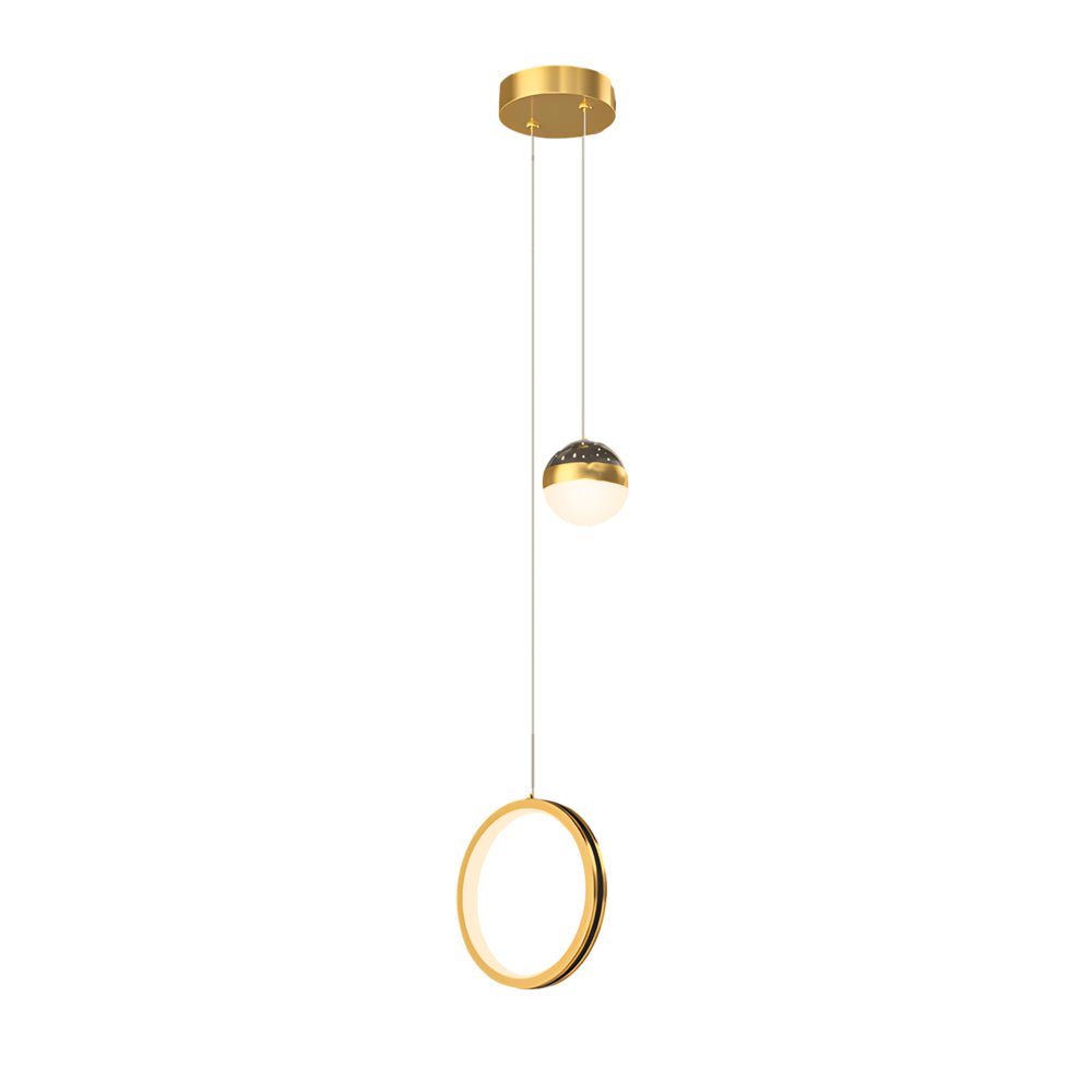 Modern White Oval LED Pendant Light with 3-Step Dimming for Living Room