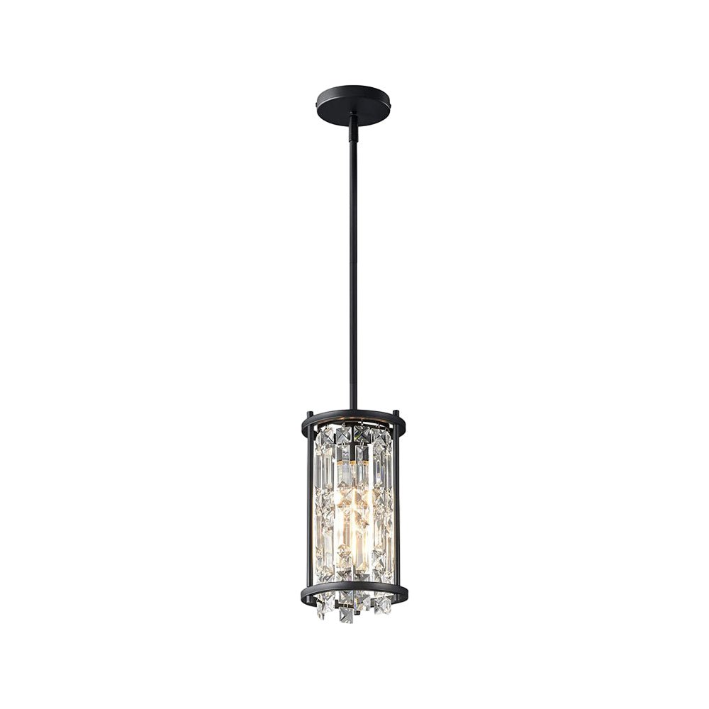 Luxurious Round Square Iron Frame Crystal Chandelier for Modern Spaces
