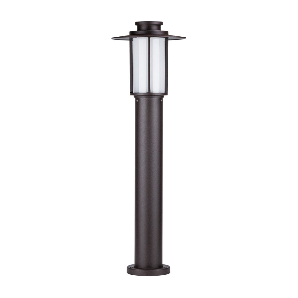 Sleek Black Metal LED Pathway Lights for Outdoor Garden Walkways
