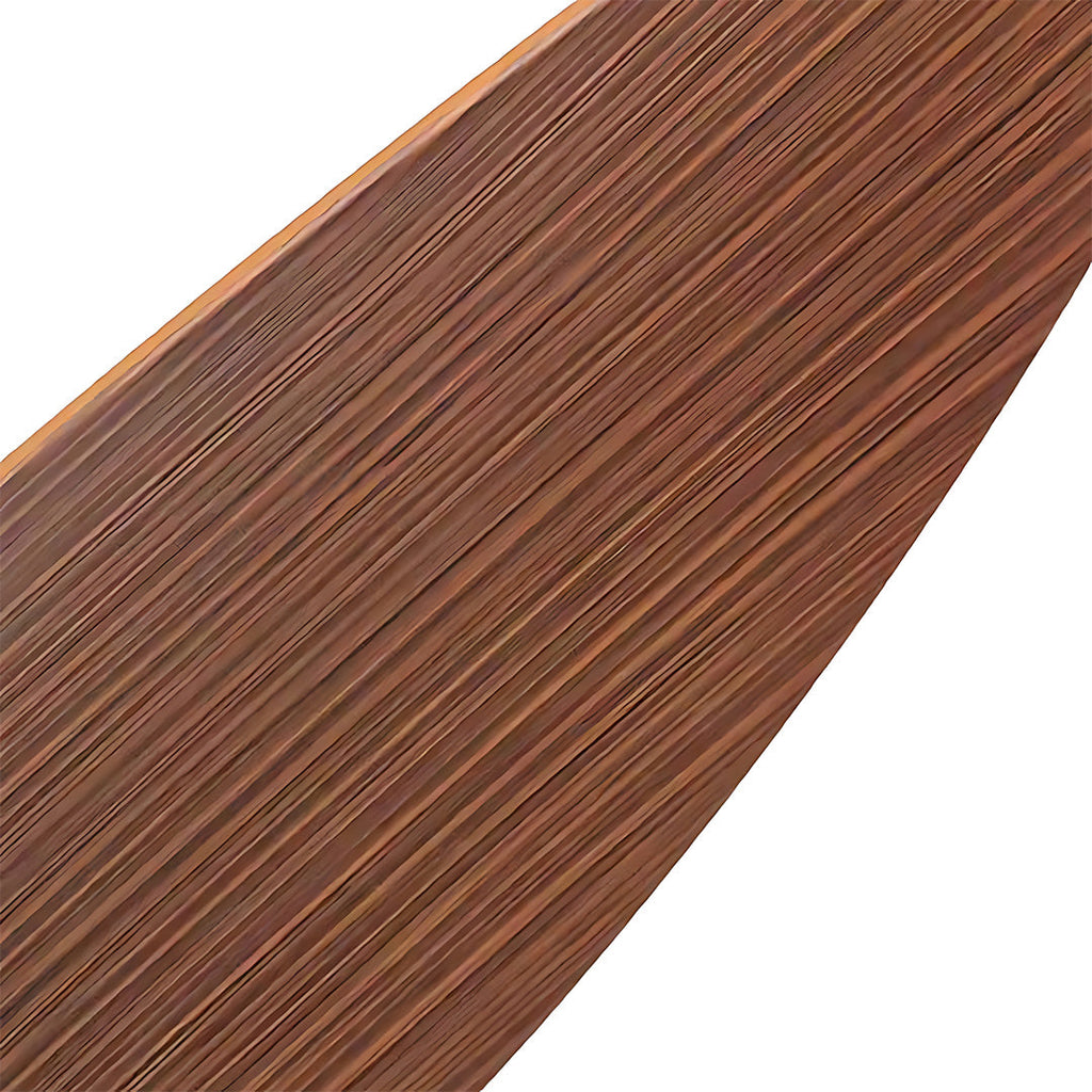 Elegant Silver LED Ceiling Fan with Light Wood Grain Finish for Living Room