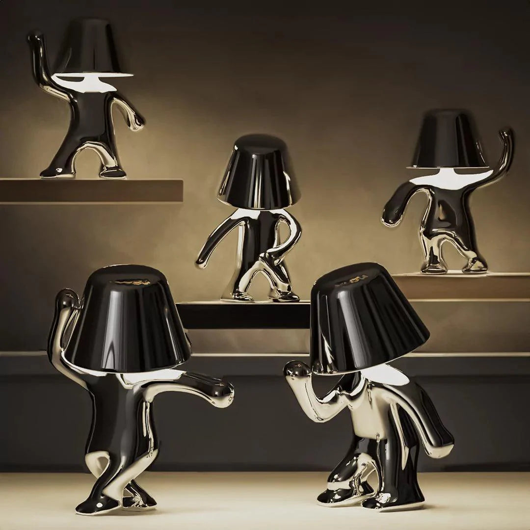 Elegant Silver Dancer Table Lamp Collection for Living Room Decor