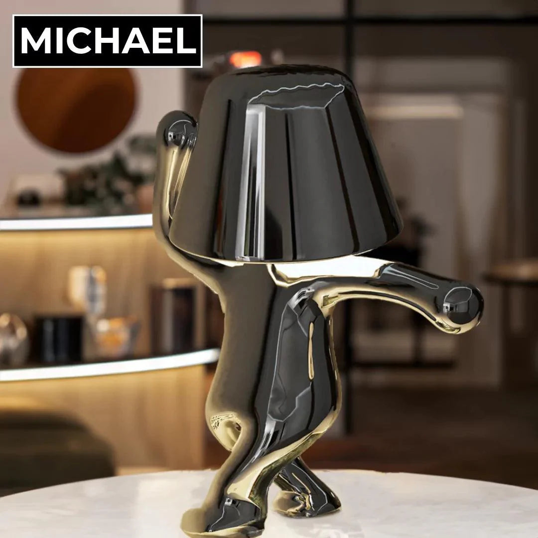 Elegant Silver Dancer Table Lamp Collection for Living Room Decor