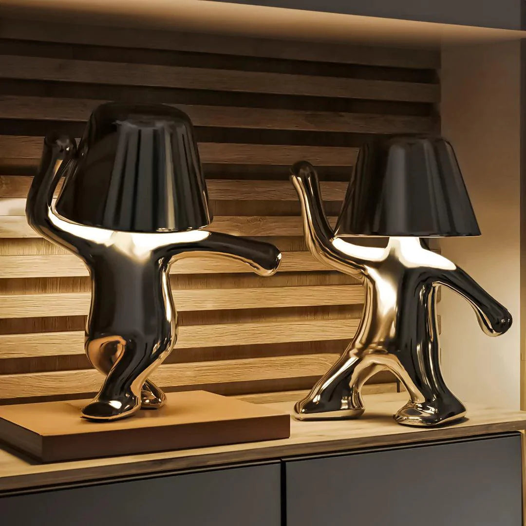 Elegant Silver Dancer Table Lamp Collection for Living Room Decor