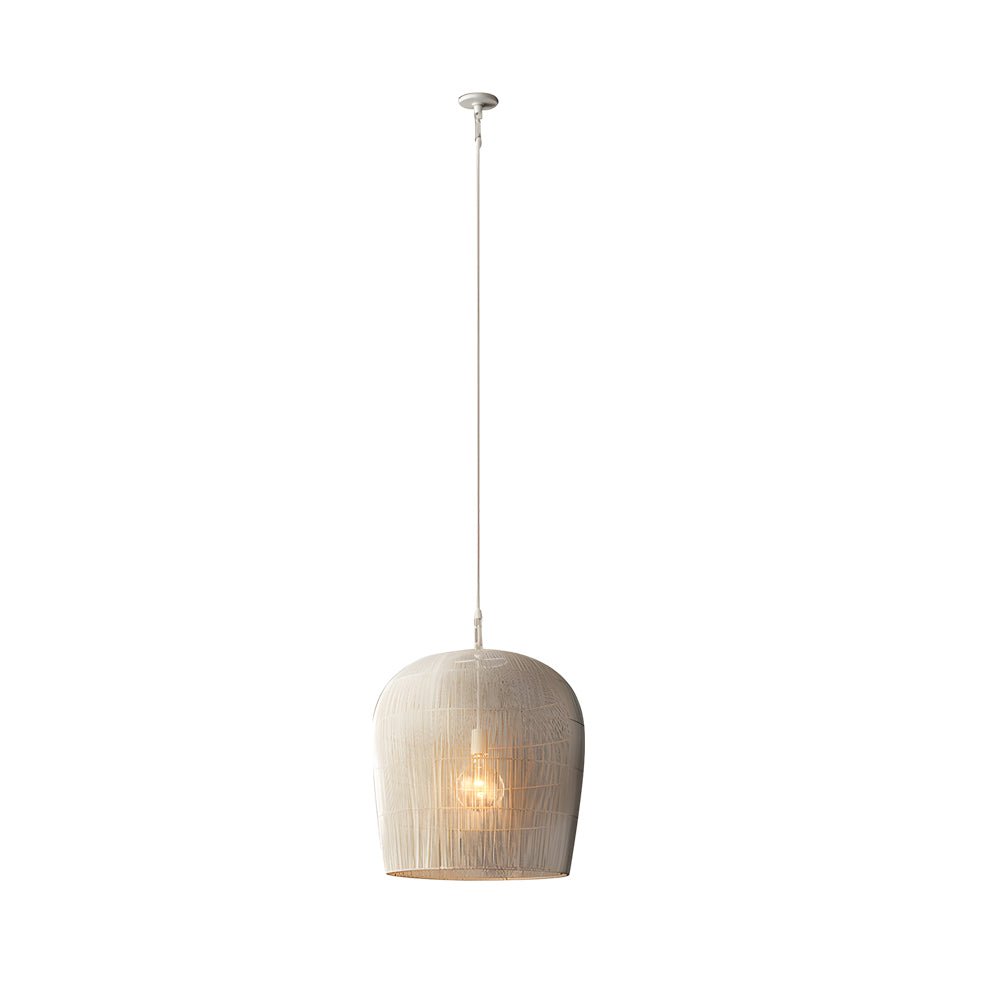 Rustic Black Iron Woven Wabi-Sabi Zen Lantern Chandelier for Home Décor